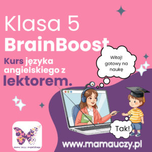 Kurs języka angielskiego BrainBoost English 5