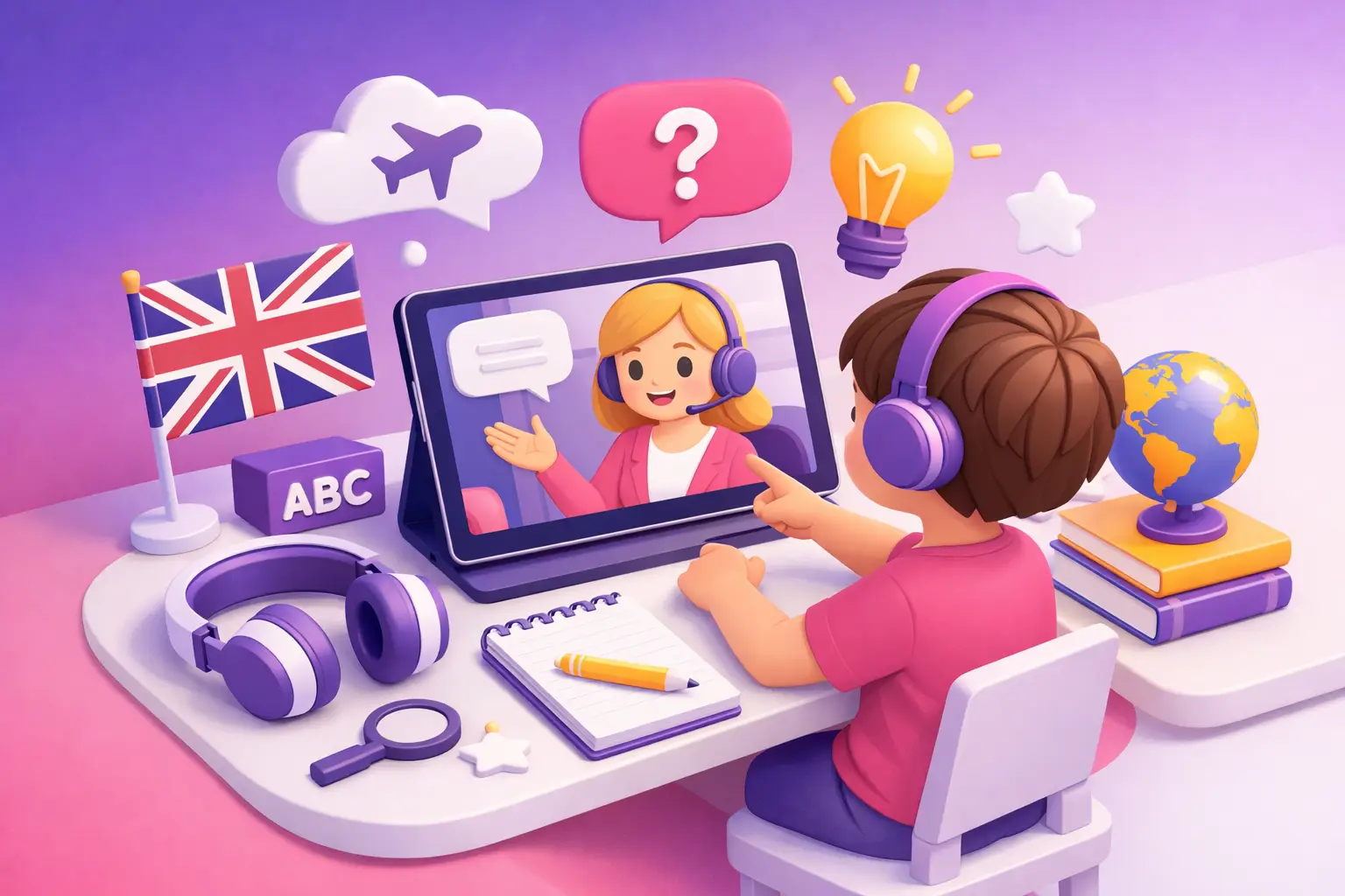 Angielski online dla dzieci - czy to działa?