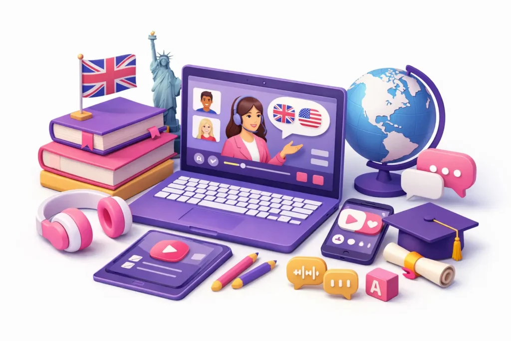 Kompletny system nauki angielskiego online